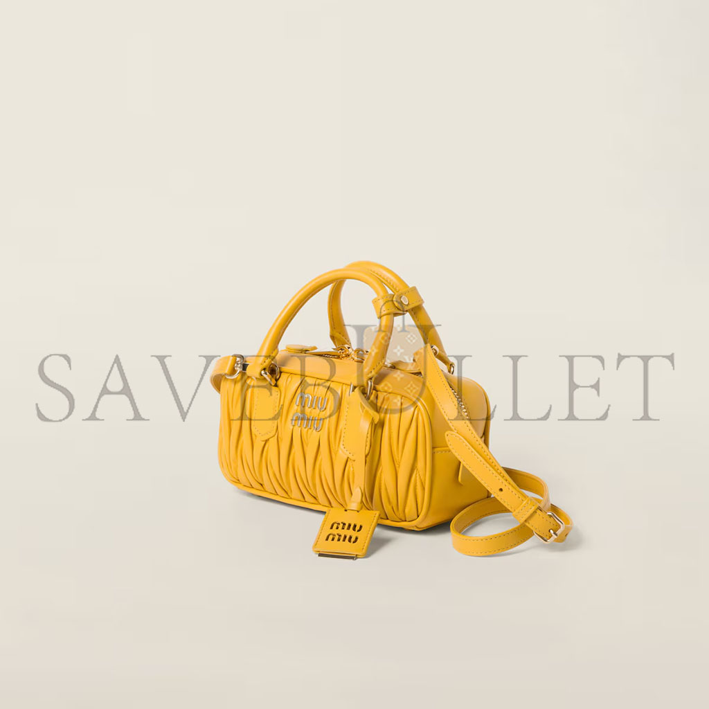 M1v M1v arcadie matelassÉ nappa leather bag 5bb142 (22*10.5*7.5cm)